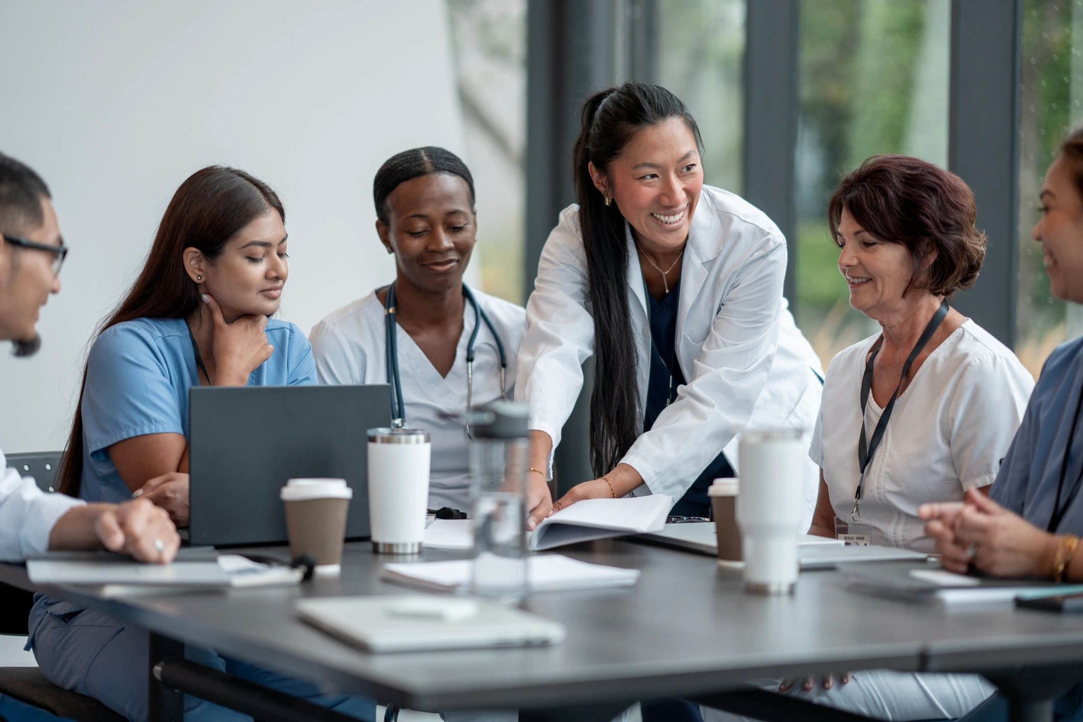 Support worker providing emergency care staffing in Cardiff and Wales
